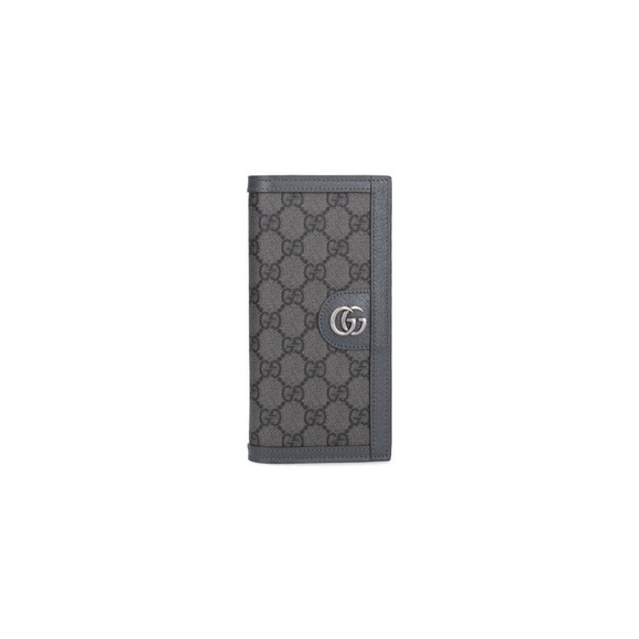 Gucci Ophidia Gg Long Bi-Fold Wallet – Grey - NWT - Picture 1 of 5